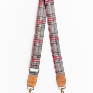 NWT Plaid Tartan Bag Strap